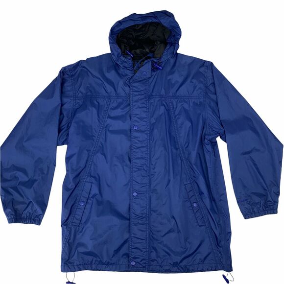 Stearns Dry Wear Rain Jacket Womens Medium Large Full Zip Hooded Waterproof Coat - Picture 1 of 12